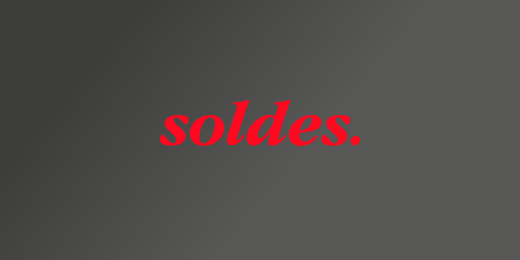 Soldes Hiver 2022